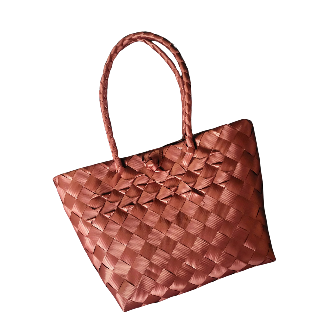 SOLID COLOR Classic Bayong Bag (Brown)